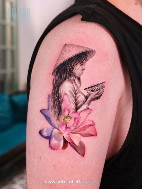 Cultural & Religious Symbols traditional Vietnamese tattoo