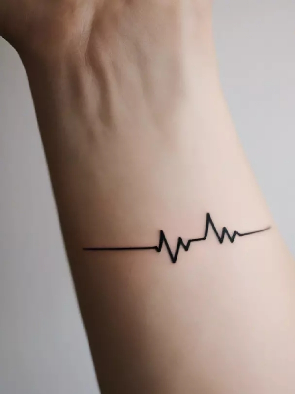 The best place to get a heartbeat tattoo on the body