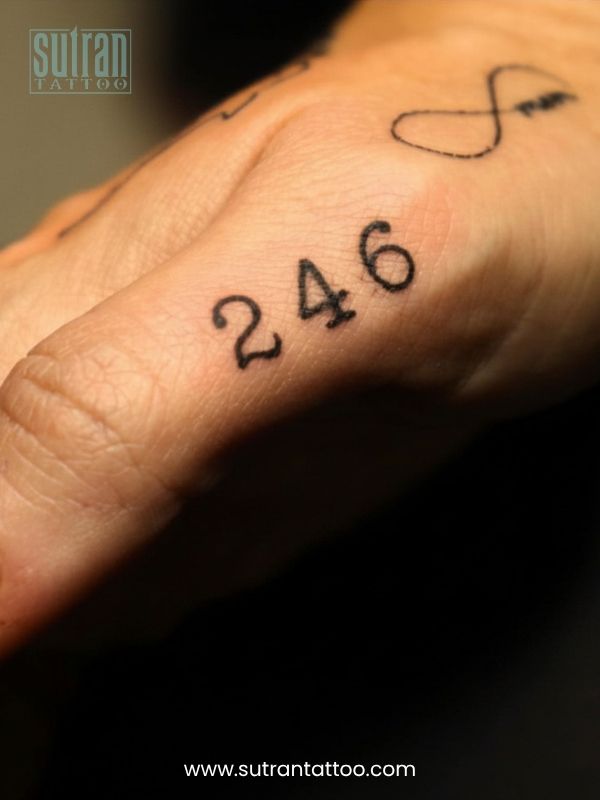 Back of hand tattoos for men