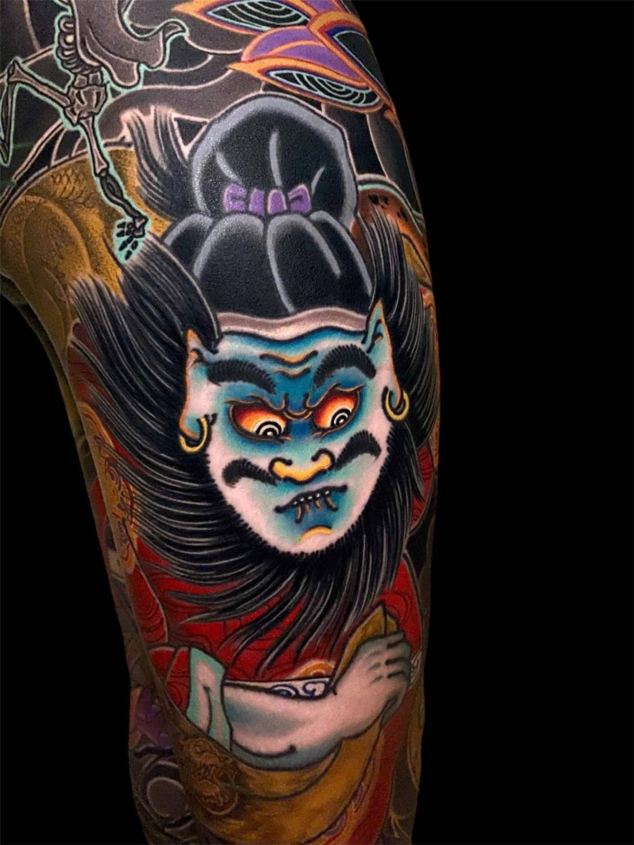 Small and medium Asian-style tattoo at Sutran Tattoo Studio — design 53