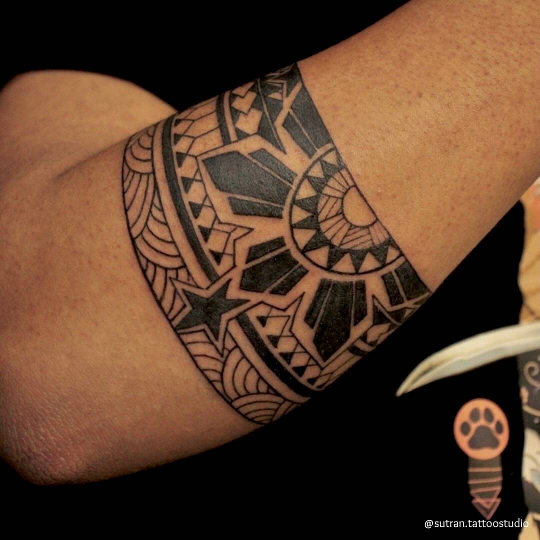 MAORI - Maori style tattoo at Sutran Tattoo Studio — design 22