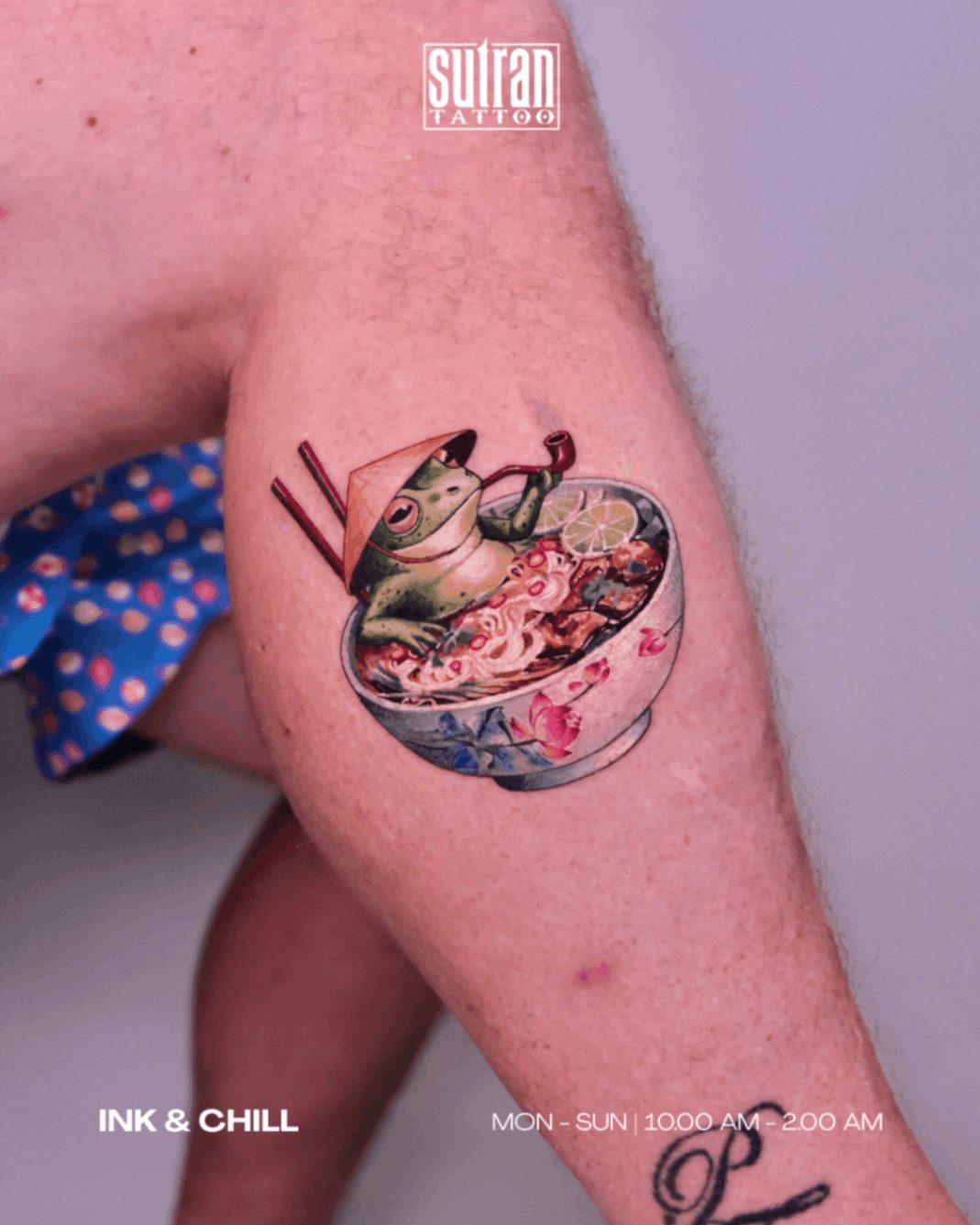 Vietnam-inspired tattoo at Sutran Tattoo Studio — design 193