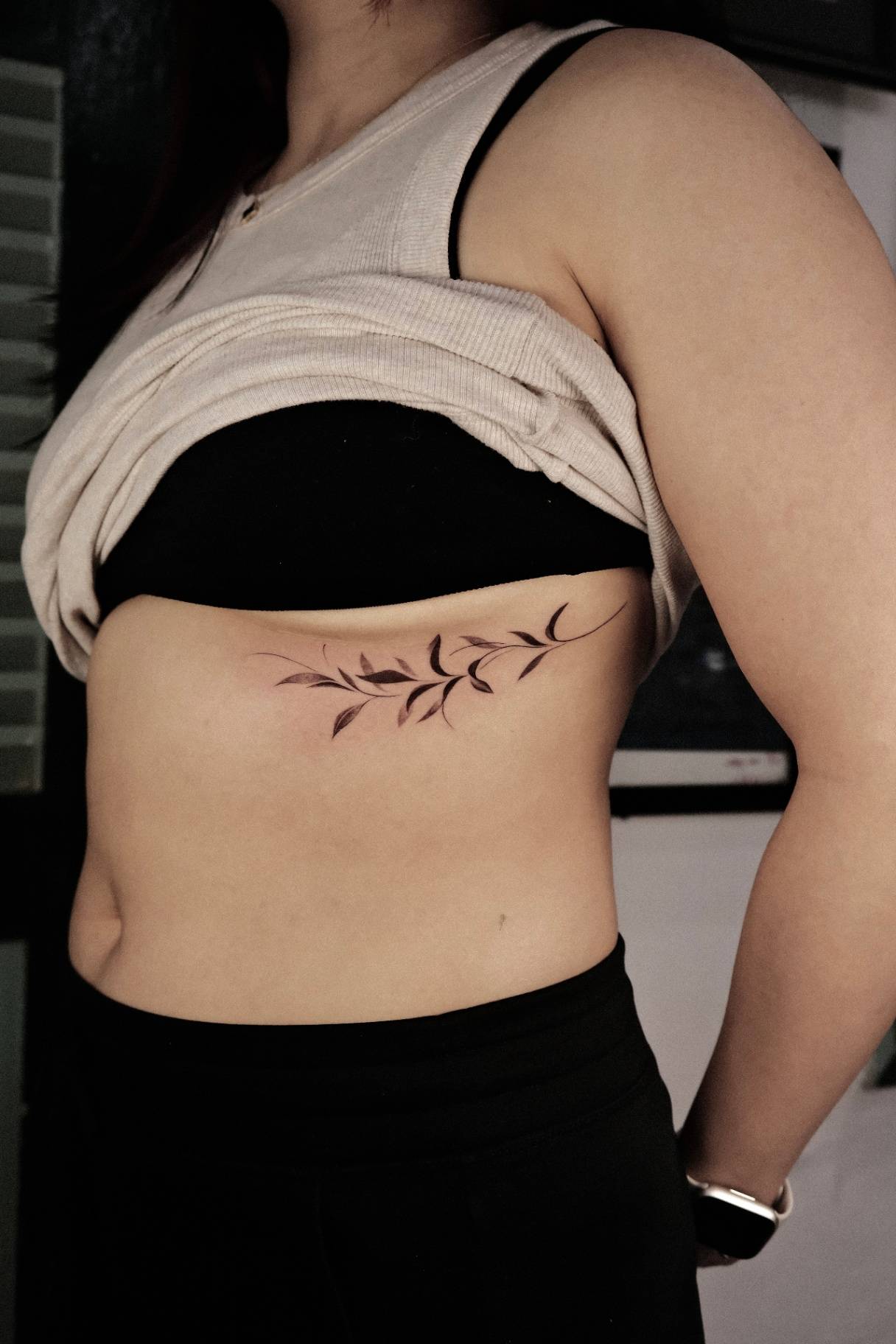FINELINE - Fine-line tattoo at Sutran Tattoo Studio — design 484