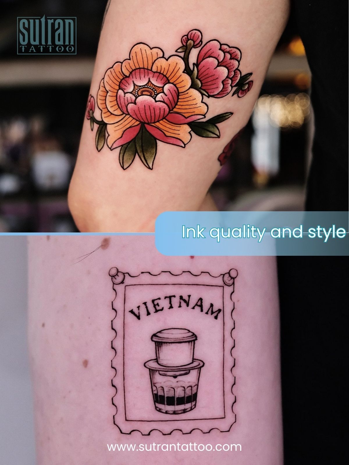 Ink quality and tattoo style are important factors that influence tattoo prices in Hanoi.