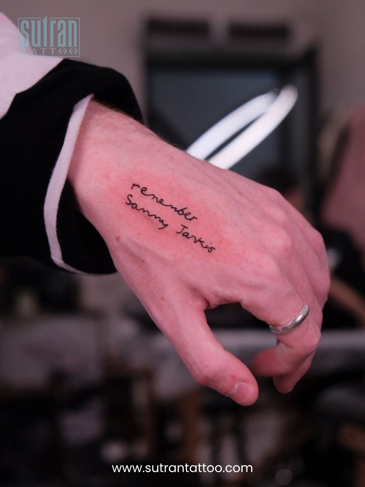 holding hands tattoo