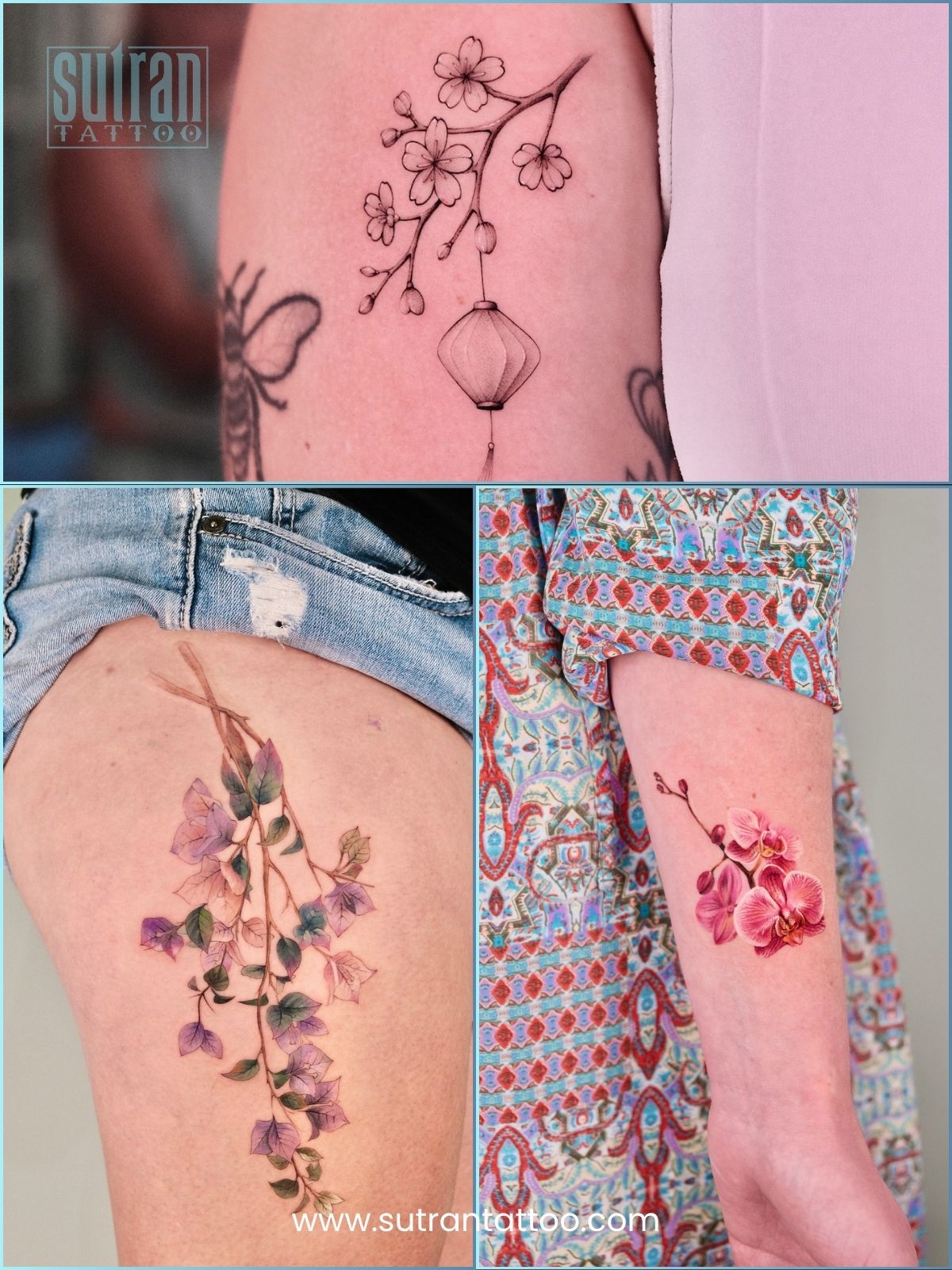 Popular flower types for tattoos