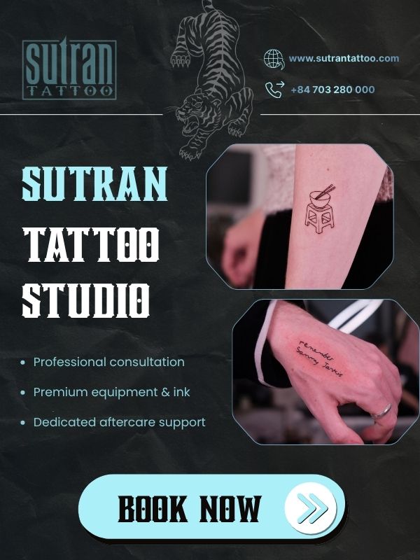 small hand tattoos studio