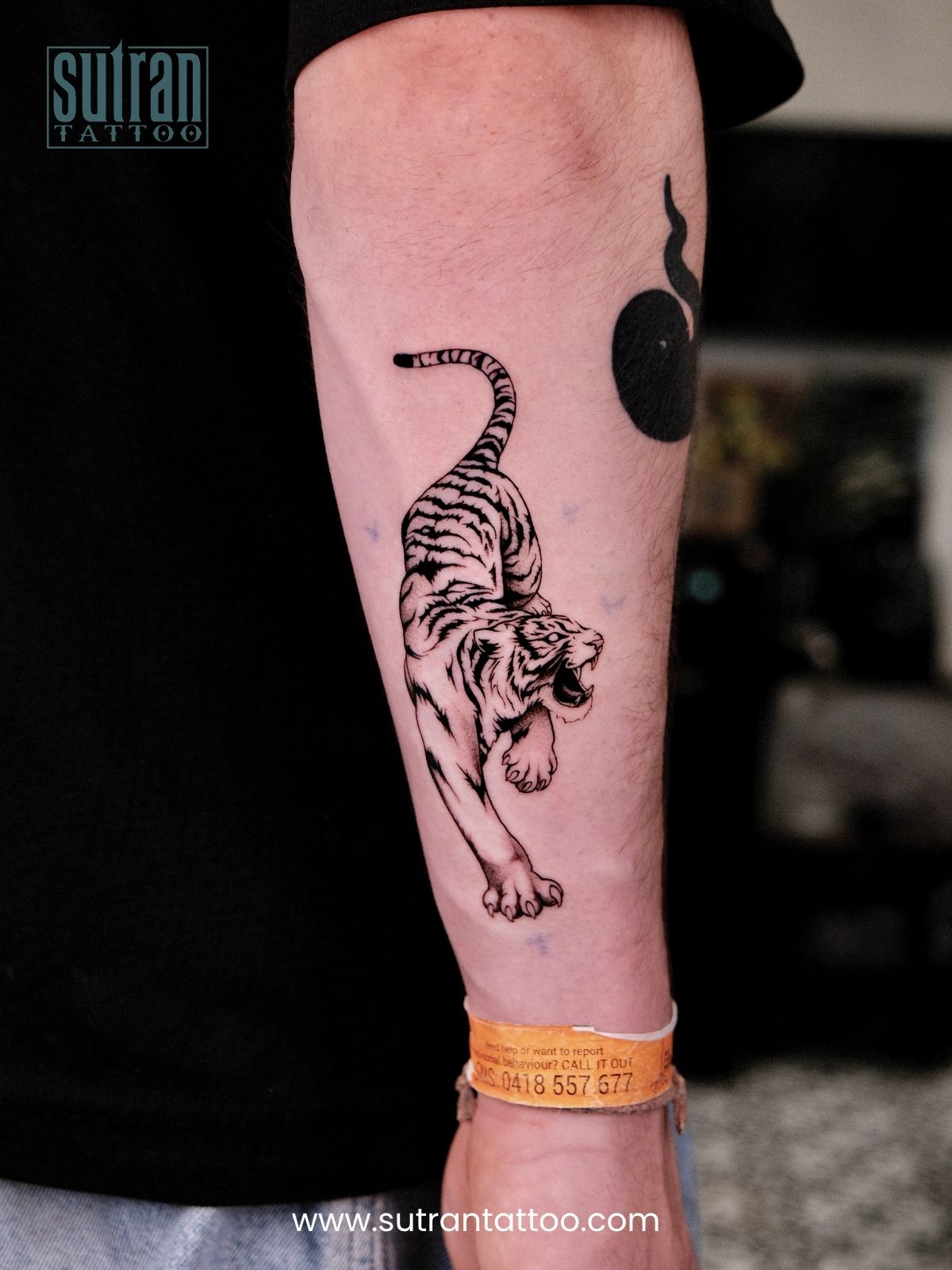 tiger tattoo designs forearm