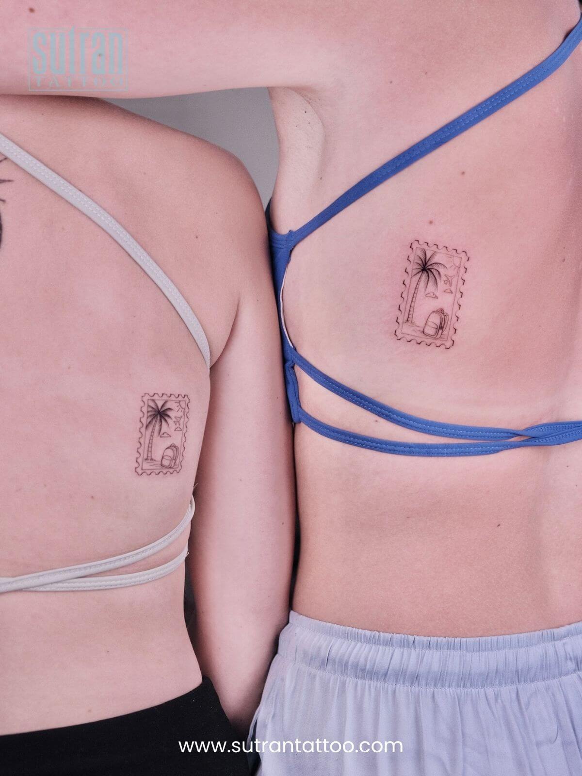 Matching tattoos inspired by movies, tv shows & games idea