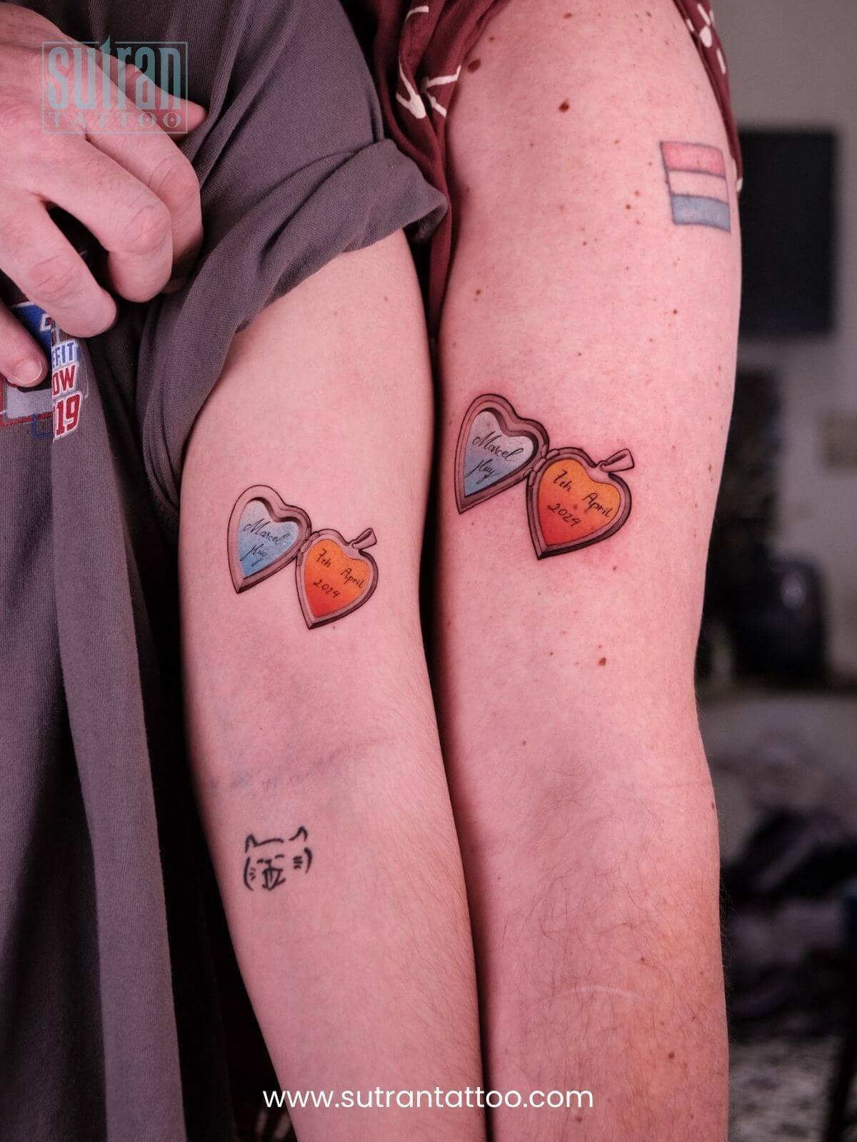 Meaningful date tattoos idea