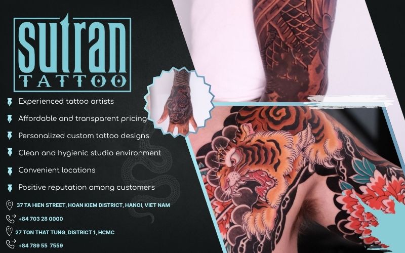 Sutran Tattoo – Modern full hand tattoos designed by skilled artists