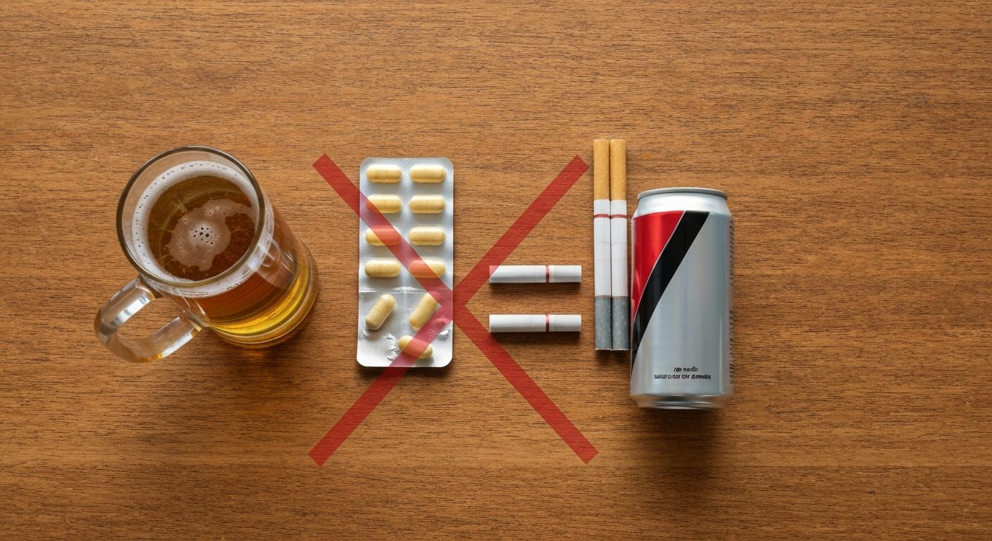 alcohol and cigarettes crossed out warning