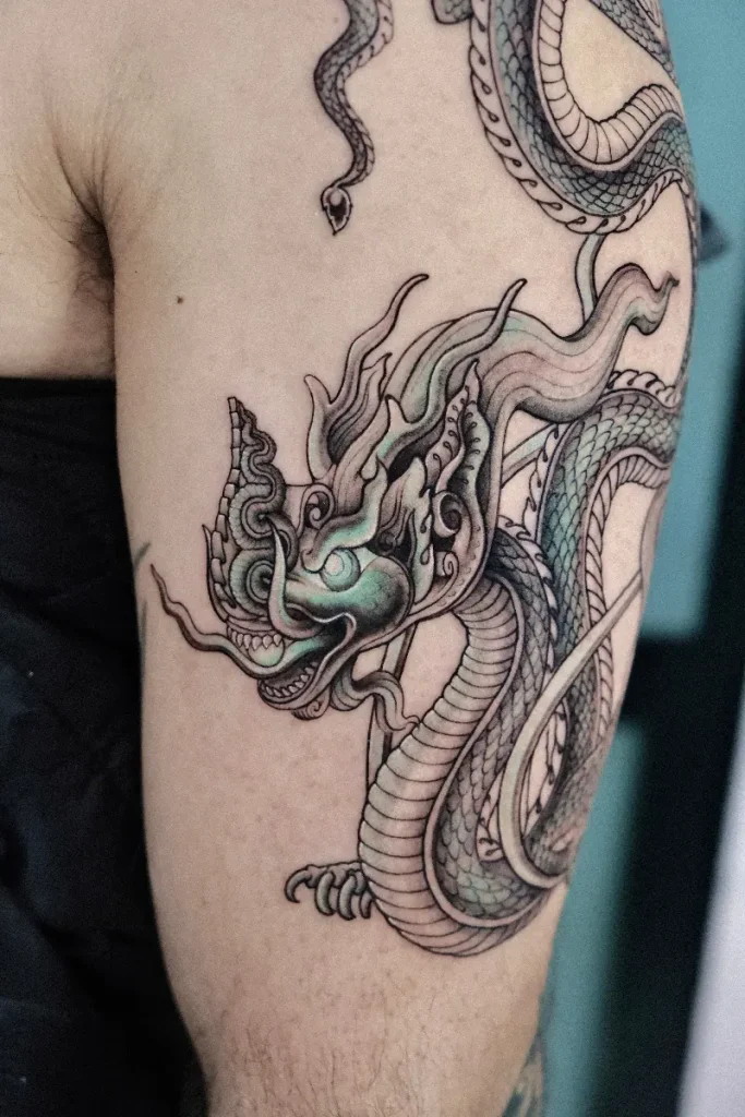 Tattoo artwork at Sutran Tattoo Studio
